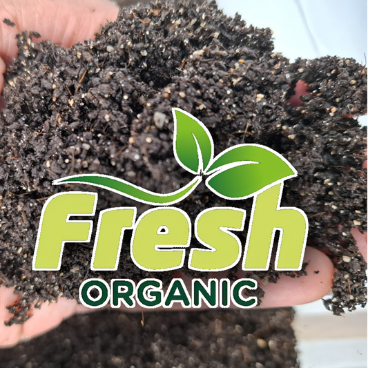 Organic Worm Castings Enhanced with Mycorrhizae & Minerals.